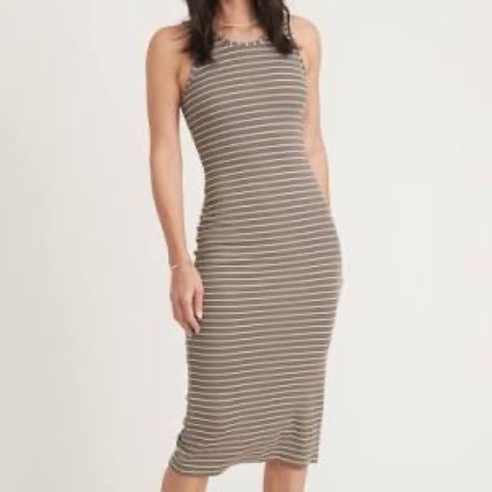 Aerie Cotton Midi-Dress